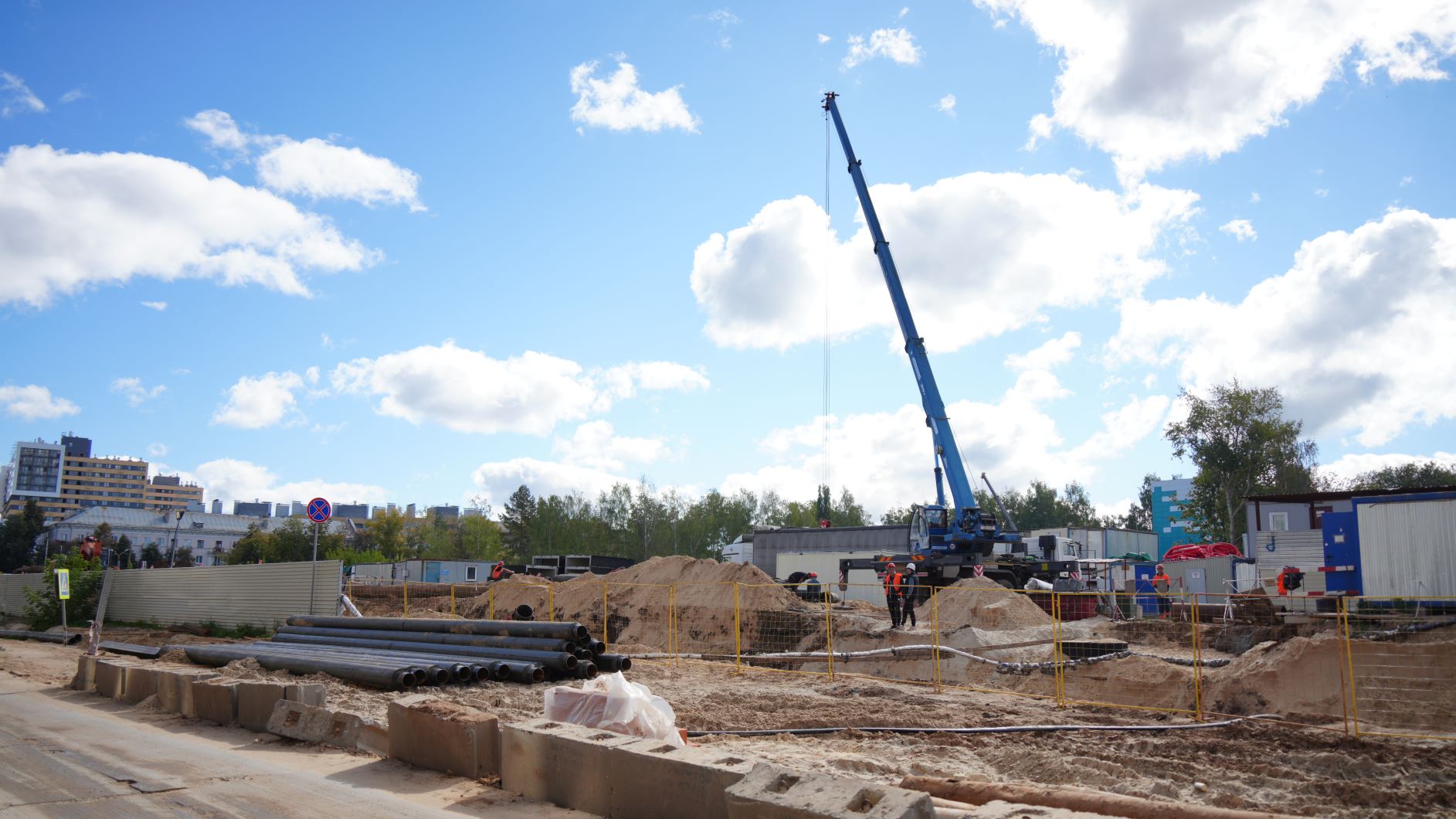 АО «ОКО» подключило к централизованному тепло-, водоснабжению и водоотведению важные городские объекты 