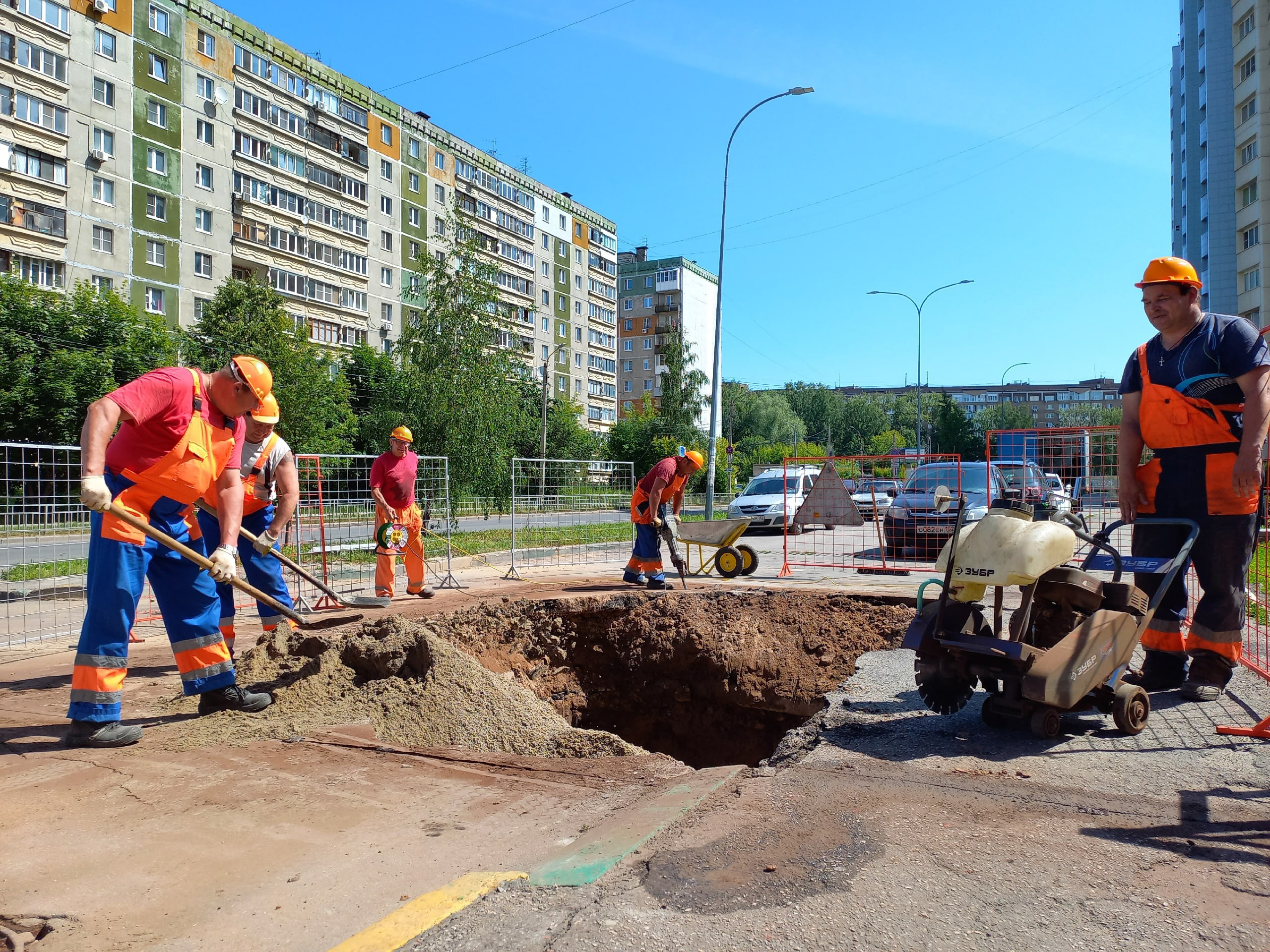 АО «Нижегородский водоканал» восстановило постоянное благоустройство более чем на 700 объектах с 25.04.2023