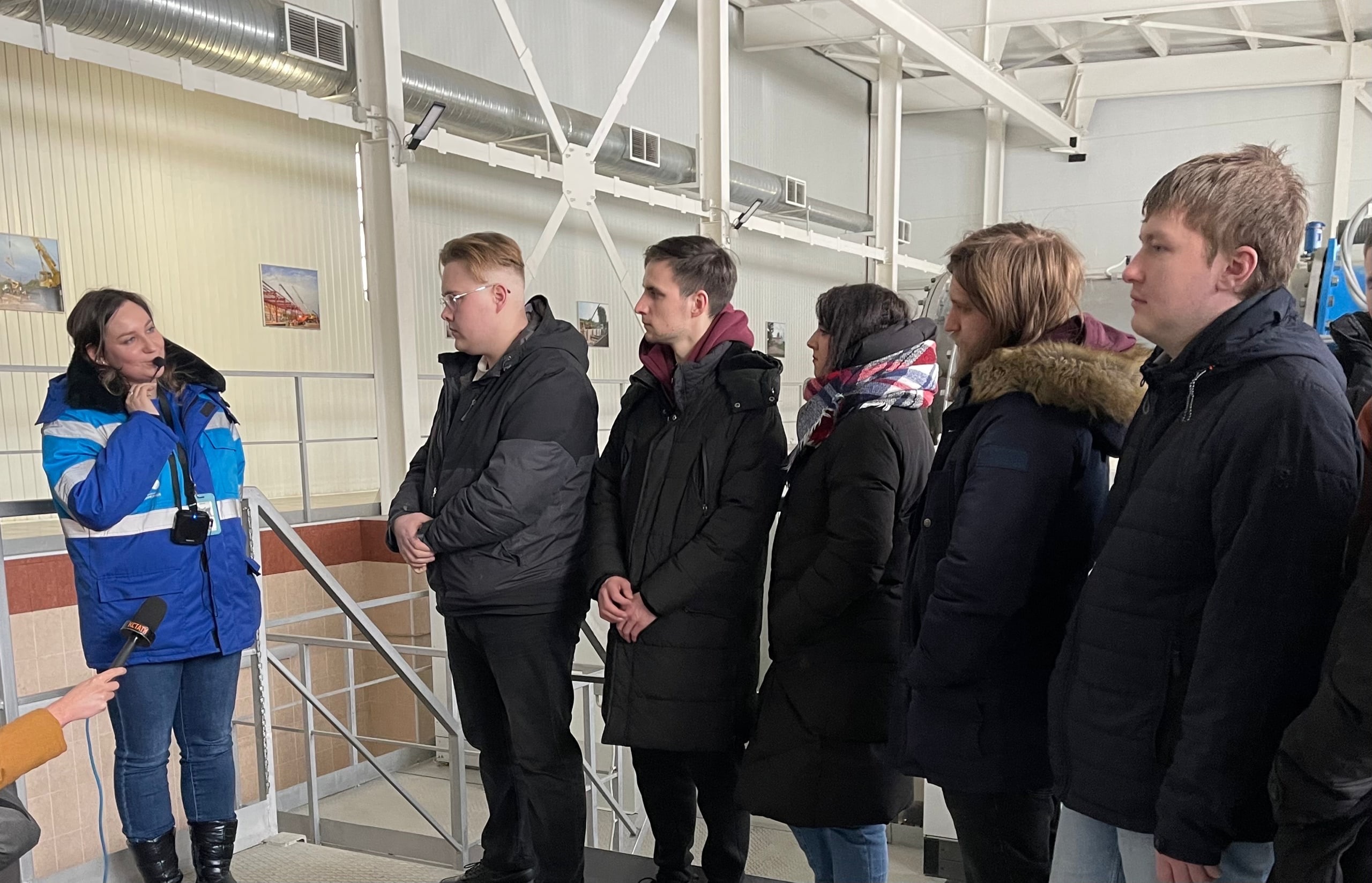 АО «Нижегородский водоканал» провело профориентационную экскурсию для студентов ННГАСУ