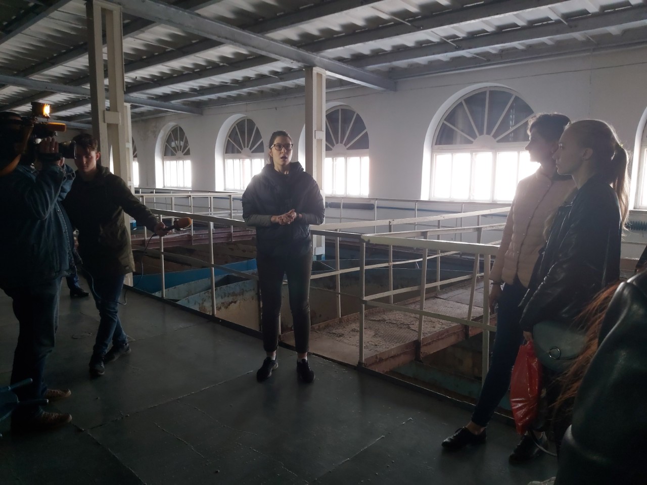 Стажеры познакомились с процессом производства питьевой воды 