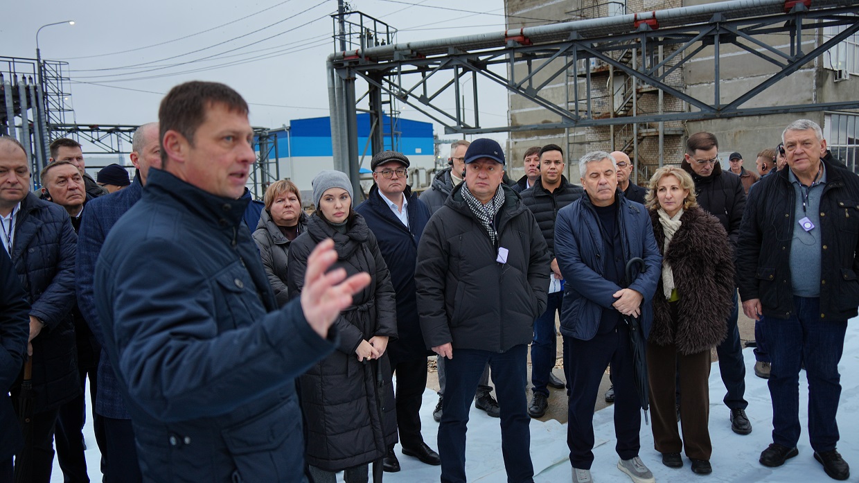 Делегация из 50 представителей федеральных министерств и региональных правительств оценила ход модернизации Нижегородской станции аэрации